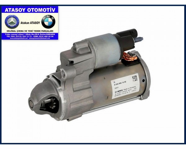 MERCEDES W213 E220D MARŞ DİNAMOSU A6549061600 A6549061400 6549061600 6549061400 0001174630 0001174612 W205 C220D MARŞ DİNAMOSU W447 VİTO MARŞ DİNAMOSU W257 CLS220D MARŞ DİNAMOSU